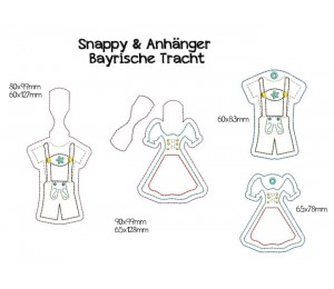 ITH Anhänger - Snappy Bayrische Tracht